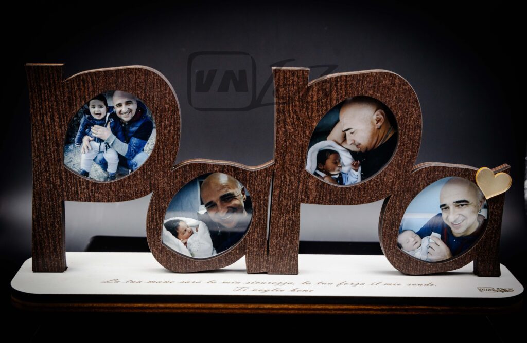 Cornice multiframe da tavolo Papà - immagine 7